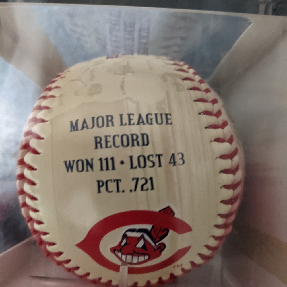 VTG Cleveland Indians 1954 American League Champions  Baseball In‎ Case 50th... - Picture 6 of 6
